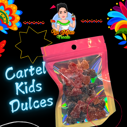 Cartel Kids Dulces  (Sour Patch Kids Dulce Enchilados)