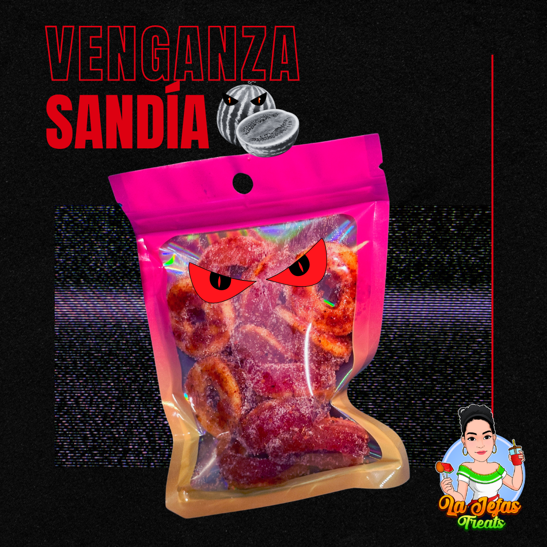 Venganza Sandía (Dulce Enchilados Watermelon Rings)